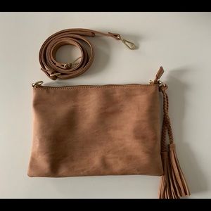 Francisca’s mini purse with adjustable straps